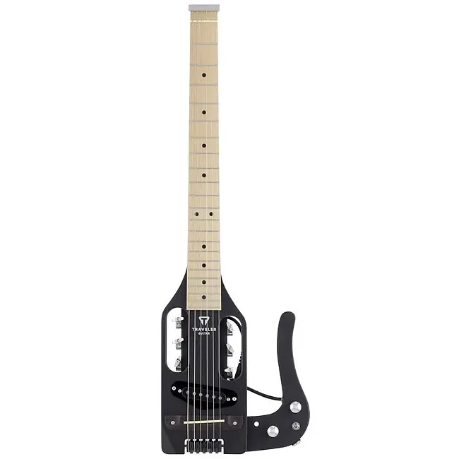 Exklusiv TRAVELER PS MAPLE BK Pro-Series Matte Black Reise E-Gitarre inkl. Gigbag