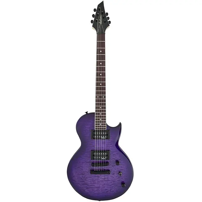 Markenware JACKSON JS-22Q SC TRBP Monarkh E-Gitarre, trans purple burst