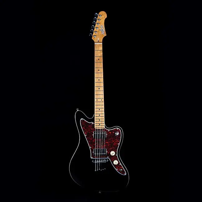 JET GUITARS JJ-350 BK E-Gitarre, schwarz Geprüft