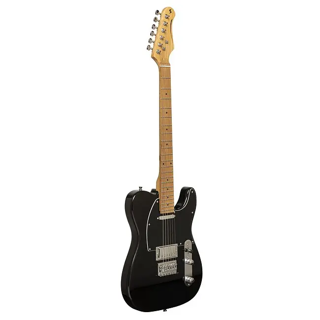 STAGG SET-PLUS BK Vintage Plus E-Gitarre, black Billig