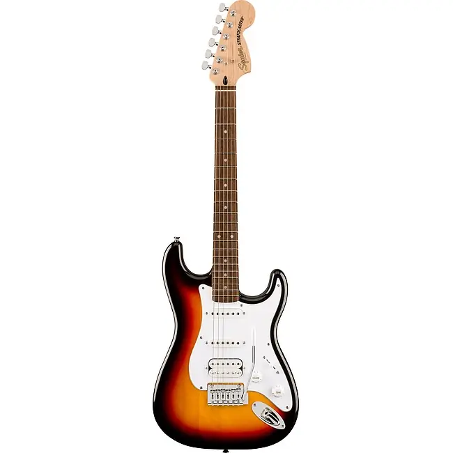 Neu FENDER Affinity Stratocaster Junior HSS LRL 3TS E-Gitarre, 3-color sunburst