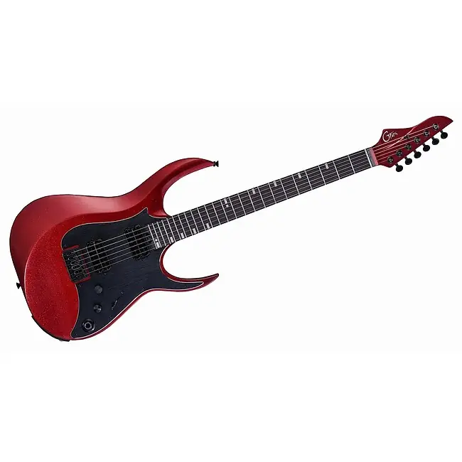 Zertifiziert MOOER GTRS M800 RD Guitars Modern 800 Intelligent E-Gitarre, metallic red