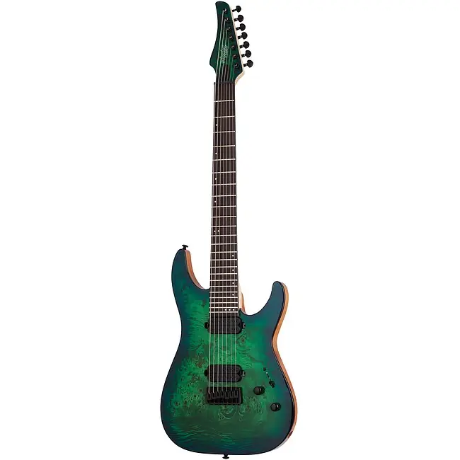 Bestpreis SCHECTER C-7 Pro AQB Hellraiser E-Gitarre, aqua burst