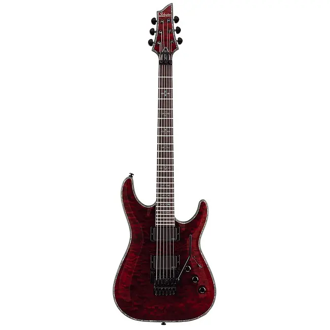 SCHECTER Hellraiser C-1 FR BCH E-Gitarre, black cherry Schneller Versand
