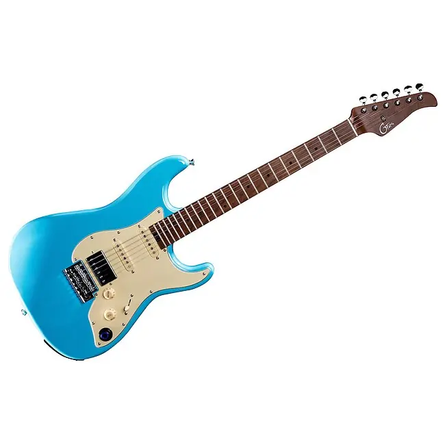MOOER GTRS S801 BL Guitars Standard 801 Intelligent E-Gitarre inkl. Gigbag, sonic blue Schnäppchen