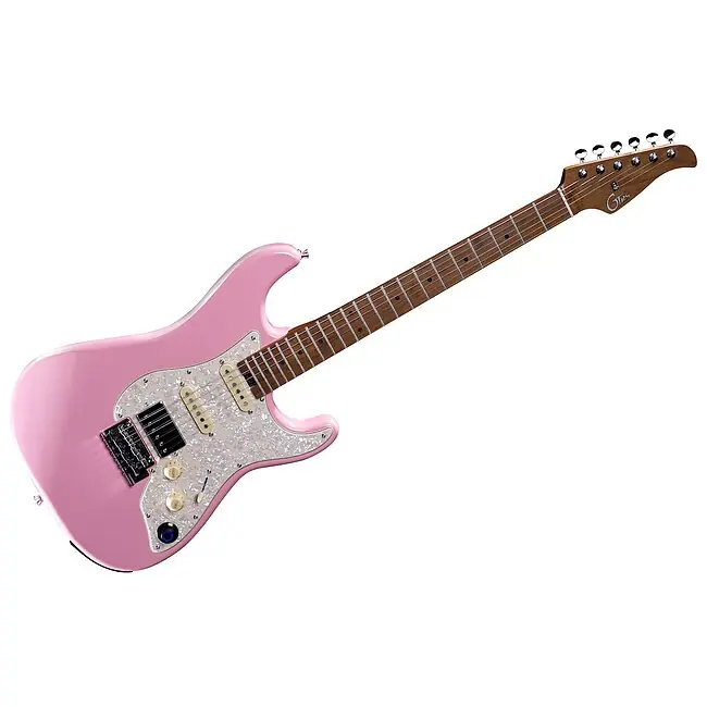 MOOER GTRS S801 PI Guitars Standard 801 Intelligent E-Gitarre inkl. Gigbag, shell pink Solange Der Vorrat Reicht