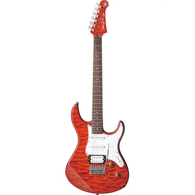 YAMAHA Pacifica 212VQM CBR E-Gitarre, caramel brown Mengenrabatt