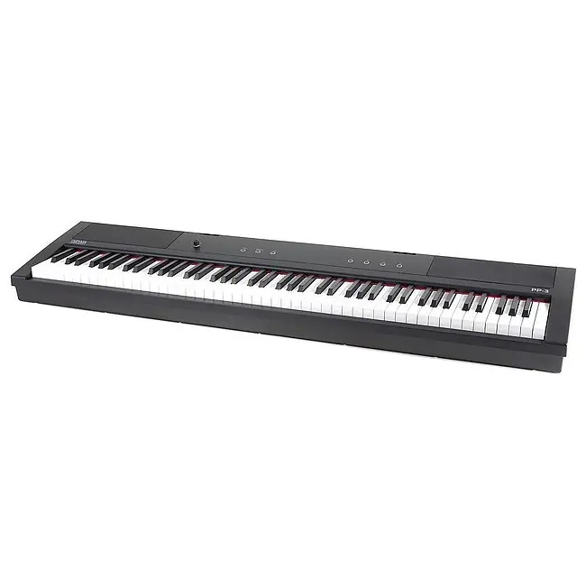 GEWA PP-3 BK Portable Piano Digitalpiano ohne Stativ, schwarz Markenware