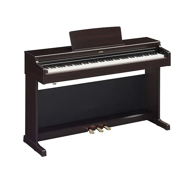 YAMAHA YDP-165R Arius Digitalpiano, rosenholz Gratis Versand