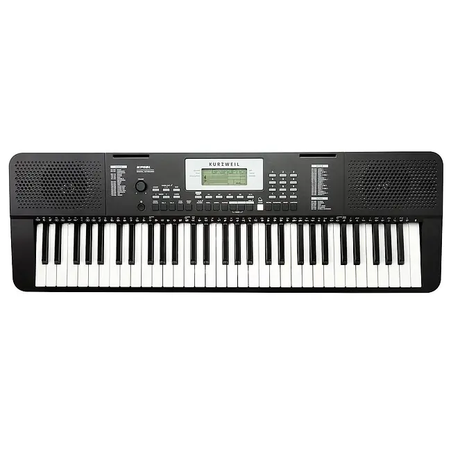 Zertifiziert KURZWEIL KP90L Leuchttasten-Keyboard mit Anschlagdynamik