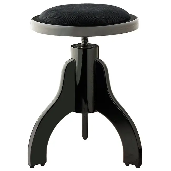 Bestpreis STAGG PS35 BKM VBK Pianohocker mit Sitzfläche, schwarz matt