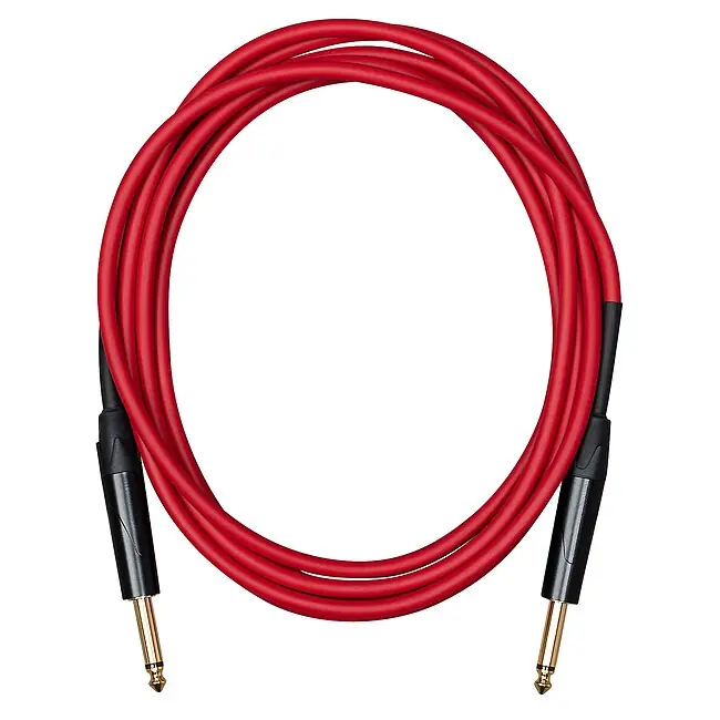 Ab Werk CASCHA CCA-G1RD9 Advanced Line Instrumentenkabel Red Kl-Kl 9m