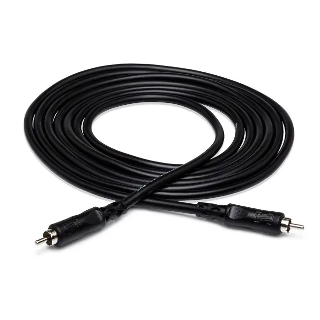 HOSA CRA-110 Line-Kabel RCAm (Cinch) - RCAm (Cinch), 4m (mono) Preis Gesenkt