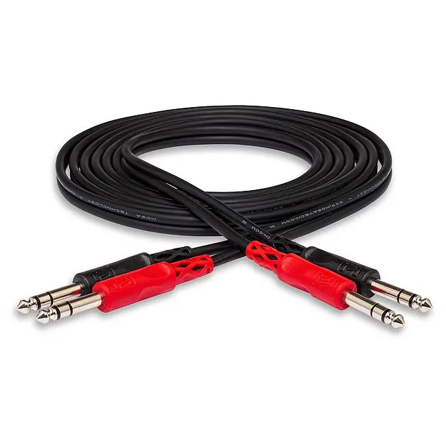 Bestseller HOSA CSS-203 Linekabel 2x 6,3mm StKlm - 2x 6,3mm StKlm, 3m
