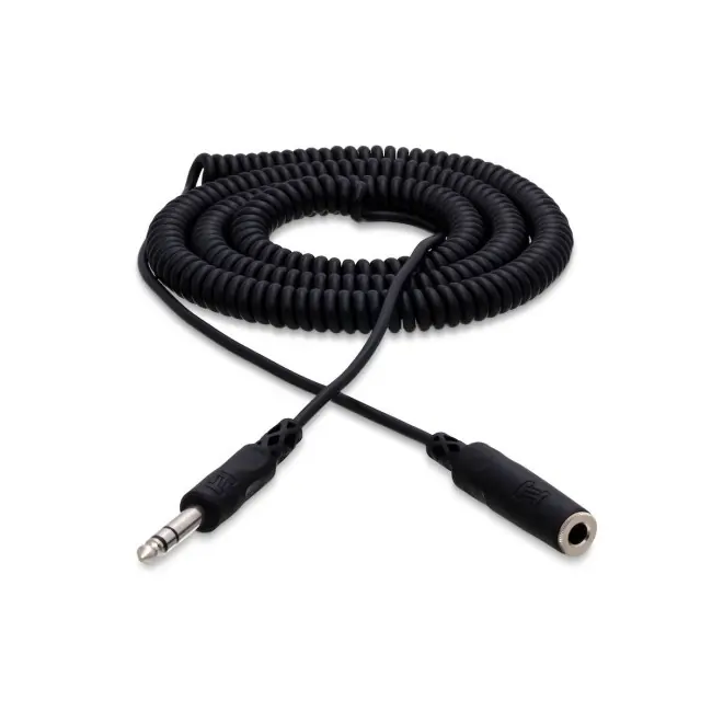 HOSA HPE-325C Spiral-Kopfhörerverlängerung 6,3mm StKl, 8m Schneller Versand