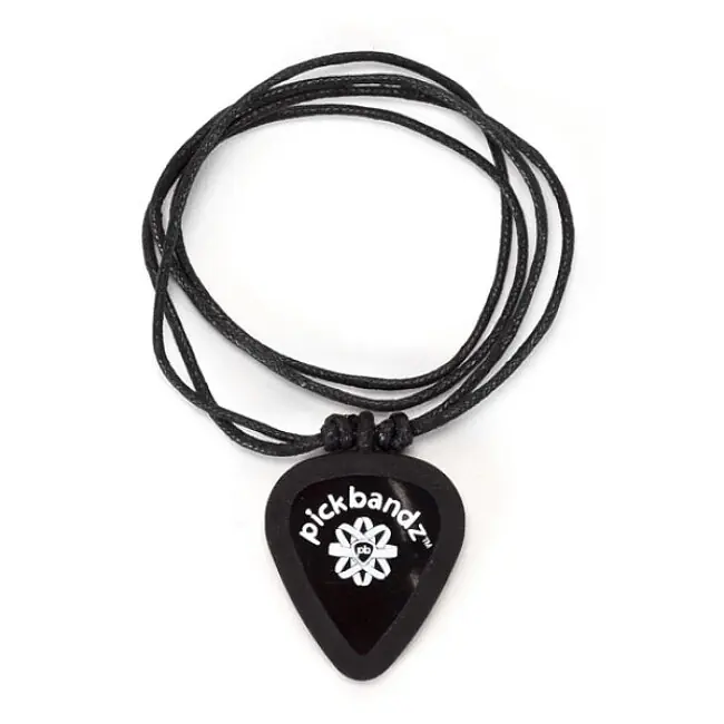 Begrenztes Angebot PICKBANDZ NECK Epic Black Halsband mit Anhänger & Plektrum