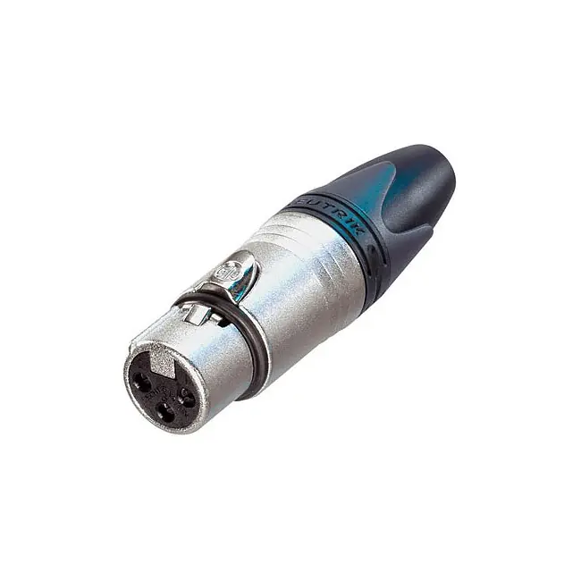 Aktuell NEUTRIK NC3FXX XLR-Stecker 3-polig, Metall XLRf