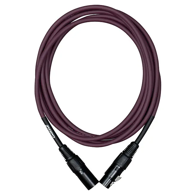 Begrenztes Angebot CASCHA CCS-M1PU9 Standard Line Mikrofonkabel XLRm-XLRf Purple, 9m