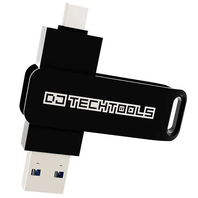 DJ TECHTOOLS Chroma Drive USB A/C Black 256GB Speicherstick Ausverkauf