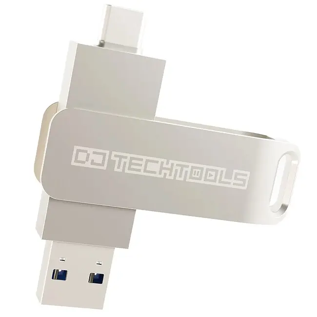 DJ TECHTOOLS Chroma Drive USB A/C Chrome 128GB Speicherstick Mega-Angebot