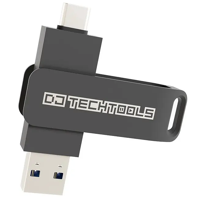 Meistverkauft DJ TECHTOOLS Chroma Drive USB A/C Space Gray 256GB Speicherstick