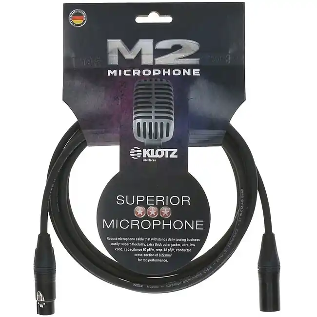 KLOTZ M2FM1-0500 Mikrofonkabel XLRm-XLRf, 5m Großhandel
