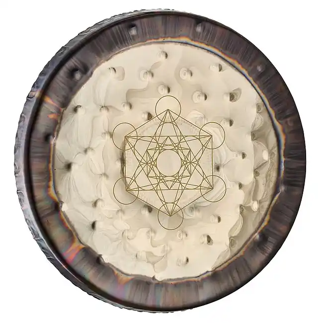 Preisknaller MEINL SGMC22 Sonic Energy Soundscape Gong Metatrons Würfel 22 Zoll