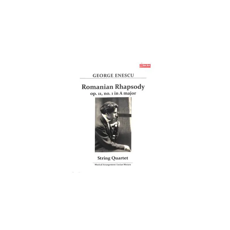Beliebt Enescu Romanian Rhapsody A-Dur op 11/1 String Quartet SON47-1