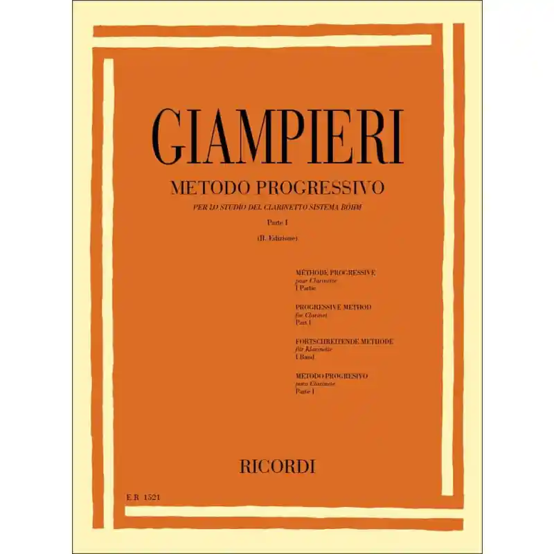 Giampieri Metodo Progressivo per lo Studio 1 ER1521 Begrenztes Angebot