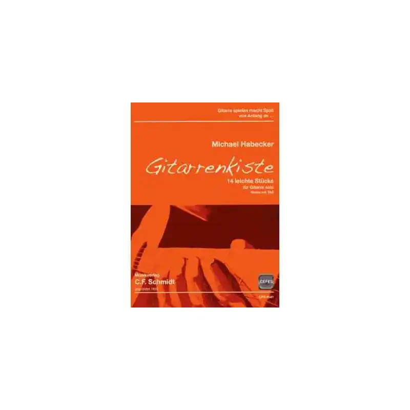 Mega-Angebot Habecker Gitarrenkiste Gitarre TAB CFS4541