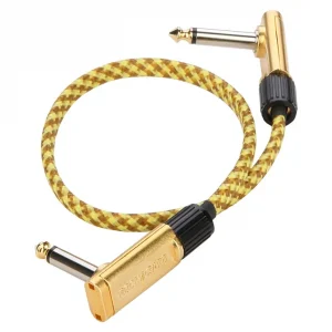 Ab Werk RockBoard Vintage Tweed Series Flat Patch Cable - 30 cm / 11 13/16"