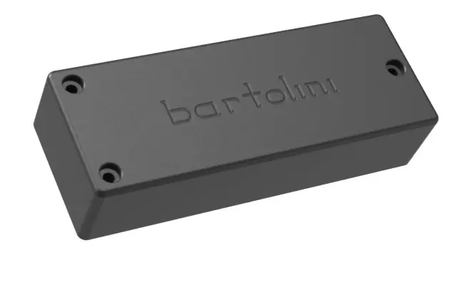 Bartolini 4-String 2J Squared CF Soapbar (CF42-T), Bridge, Black Exklusiv
