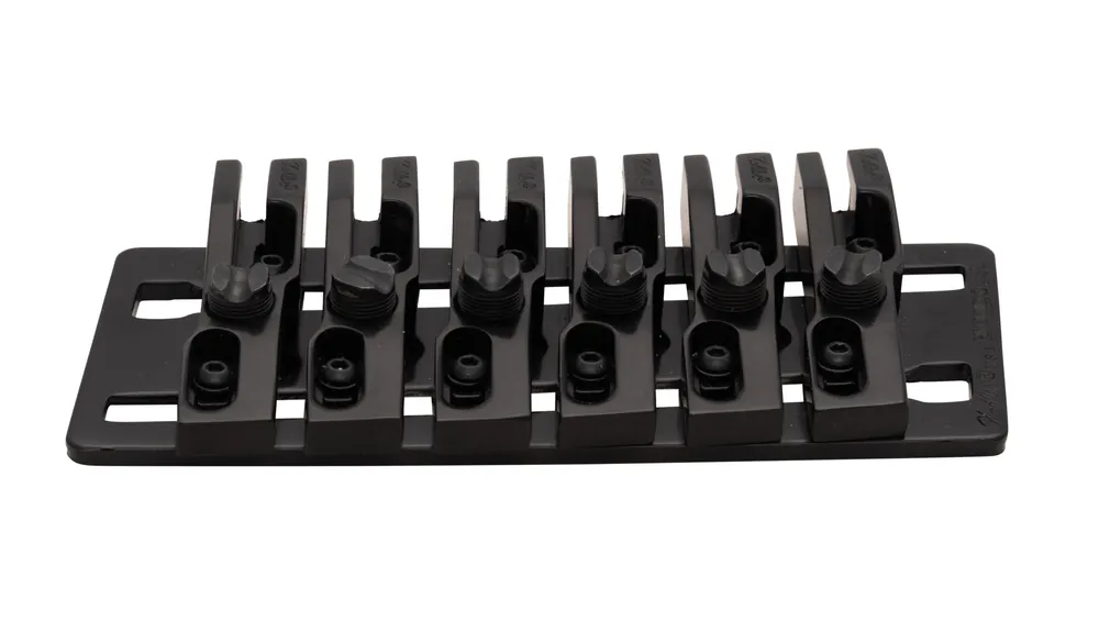 Kostenloser Rückversand Kahler 2460-XW6 - 6-String Extra Wide Bass Fixed Bridge - Black