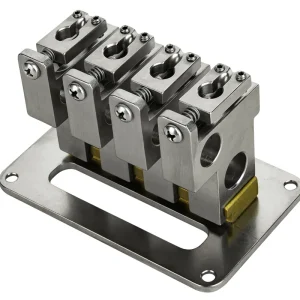 Exklusiv The 2Tek Bass Bridge - 4-string - Stainless Steel