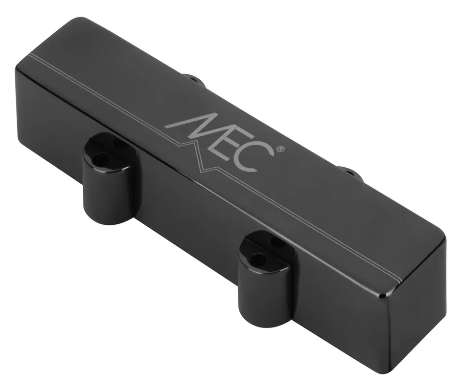 Preisknaller MEC Active J-Style Bass Pickup (Long), Metal Cover, 4-String Bridge / 5-String Neck & Bridge - Black Chrome