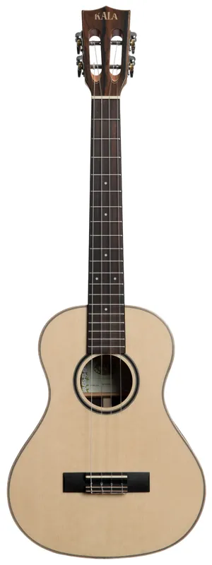 KALA KA-ASZCT-ST - All Solid Spruce Top, Ziricote Super Tenor Ukulele, with Case (UC-B) Jetzt Zugreifen