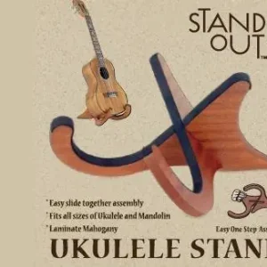 Exklusiv KALA Stand Out - Wooden Ukulele Stand