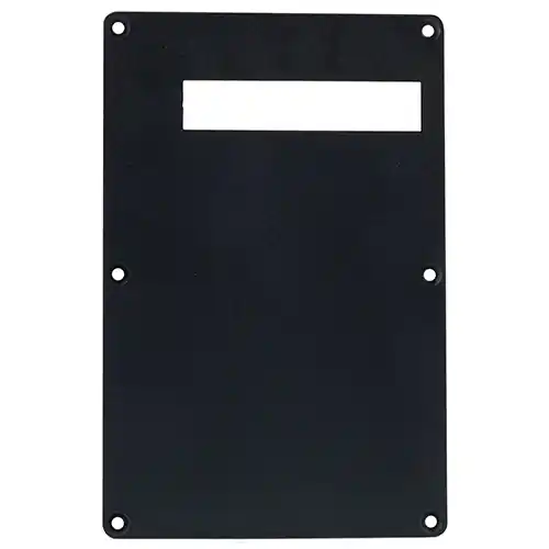 Framus Parts - Lefthand Vibrato Compartment Cover - Black Kostenfreie Lieferung
