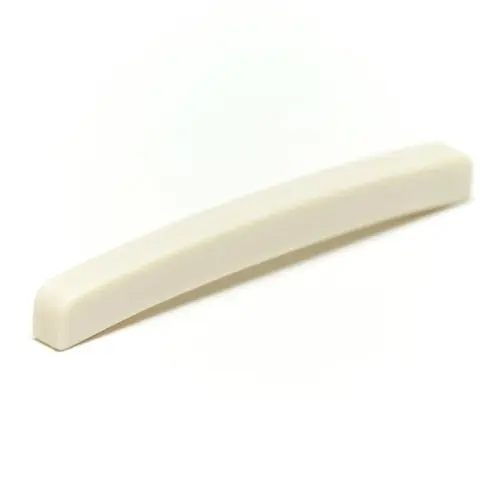 TUSQ LQ-1000-10 - F- Style Guitar Nut, Curved Bottom, Blank - Luthier's Pack, 10 pcs. Premium
