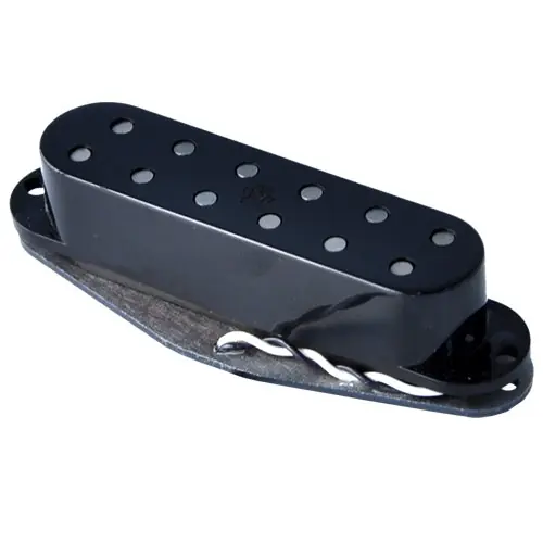 Finale Aktion Nordstrand Shush Puppy Strat Style Pickup, Clean Wind - Black