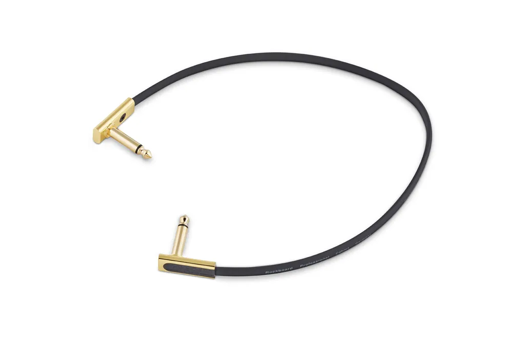 RockBoard Gold Series Flat Patch Cable - 30 cm / 11 13/16" Echt