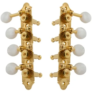 Angebot Grover 309FG Professional Mandolin Standard "A"-Style Machine Heads - Standard, 4 + 4 - Gold