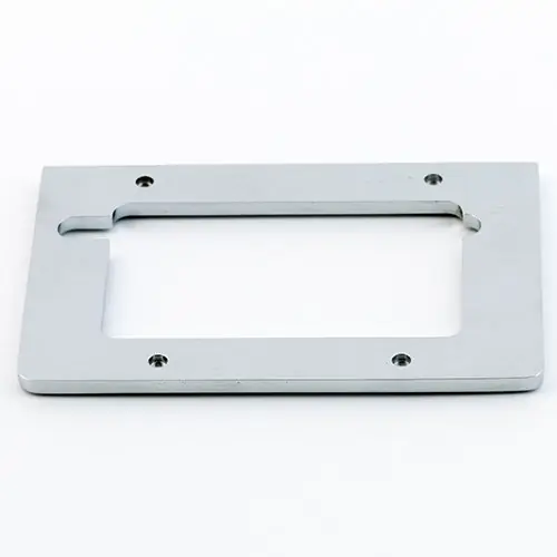 Beliebt Warwick Parts - Spacer Plate for Schaller 3D Bridge, 5-String / Chrome (3 mm)
