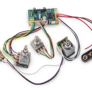 Solange Der Vorrat Reicht MEC 60057 - Active EQ2 Electronics For Active Pickups (Vol+Bal PP / T+B PP / M)