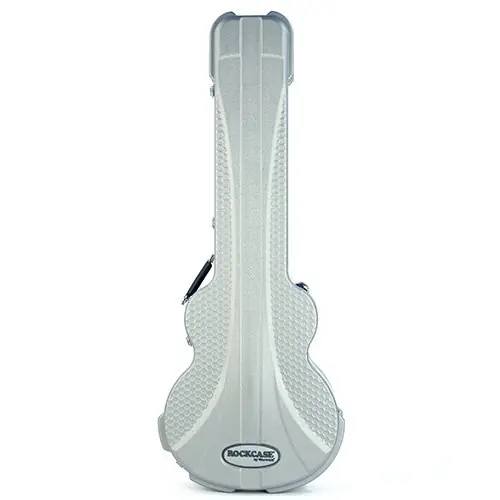 Im Trend RockCase - Premium Line - Electric Bass ABS Case (Hollowbody), Curved - Silver