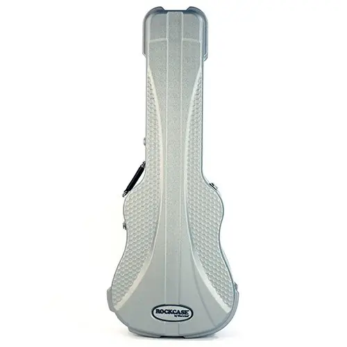 RockCase - Premium Line - Acoustic Guitar ABS Case (12-String), Curved - Silver Günstig