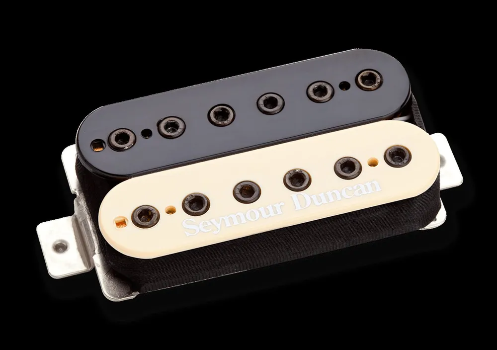 Handgefertigt Seymour Duncan TB-10 - Full Shred Trembucker - Zebra